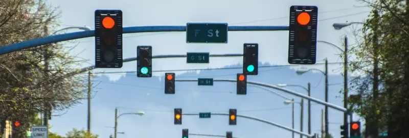 Running Red and Yellow Lights in California