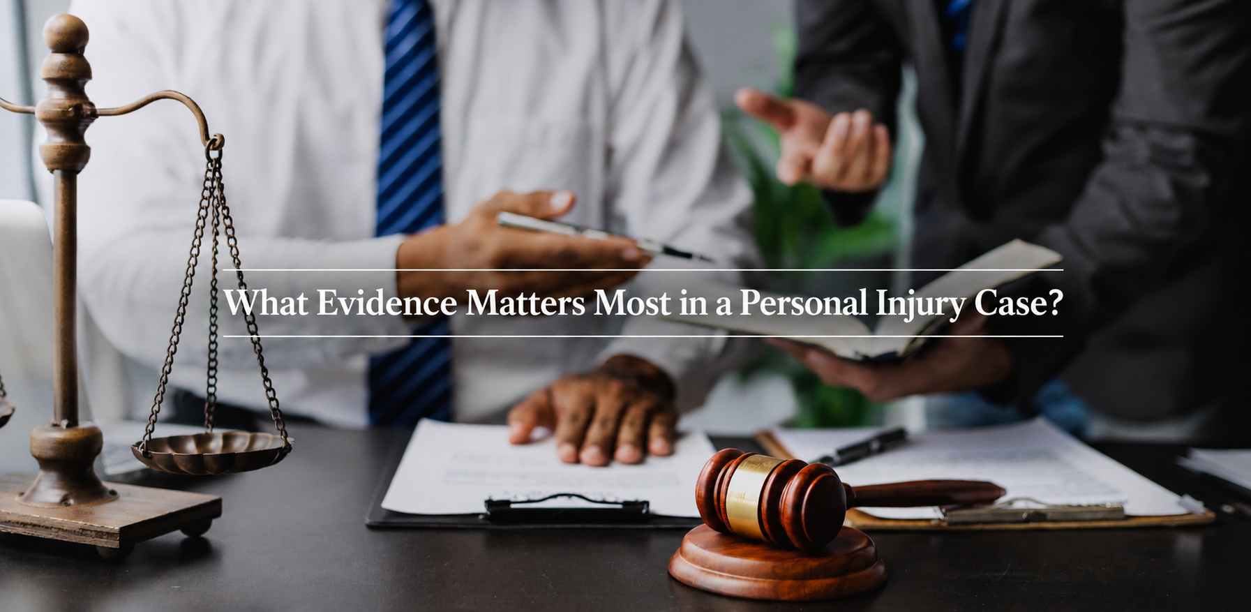 What Evidence Matters Most in a Personal Injury Case?